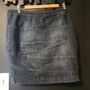 Torrid Bandage Style Denim Skirt Size 16